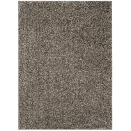 Safavieh New York Shag Power Loomed Rectangle RugGrey 4 x 6 ft. SG166C-4